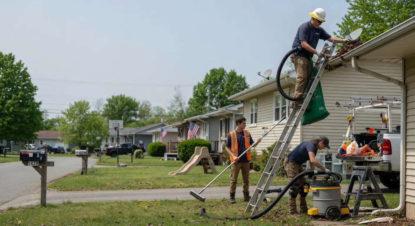 Gutter Installation in Jeffersonville, IN near me